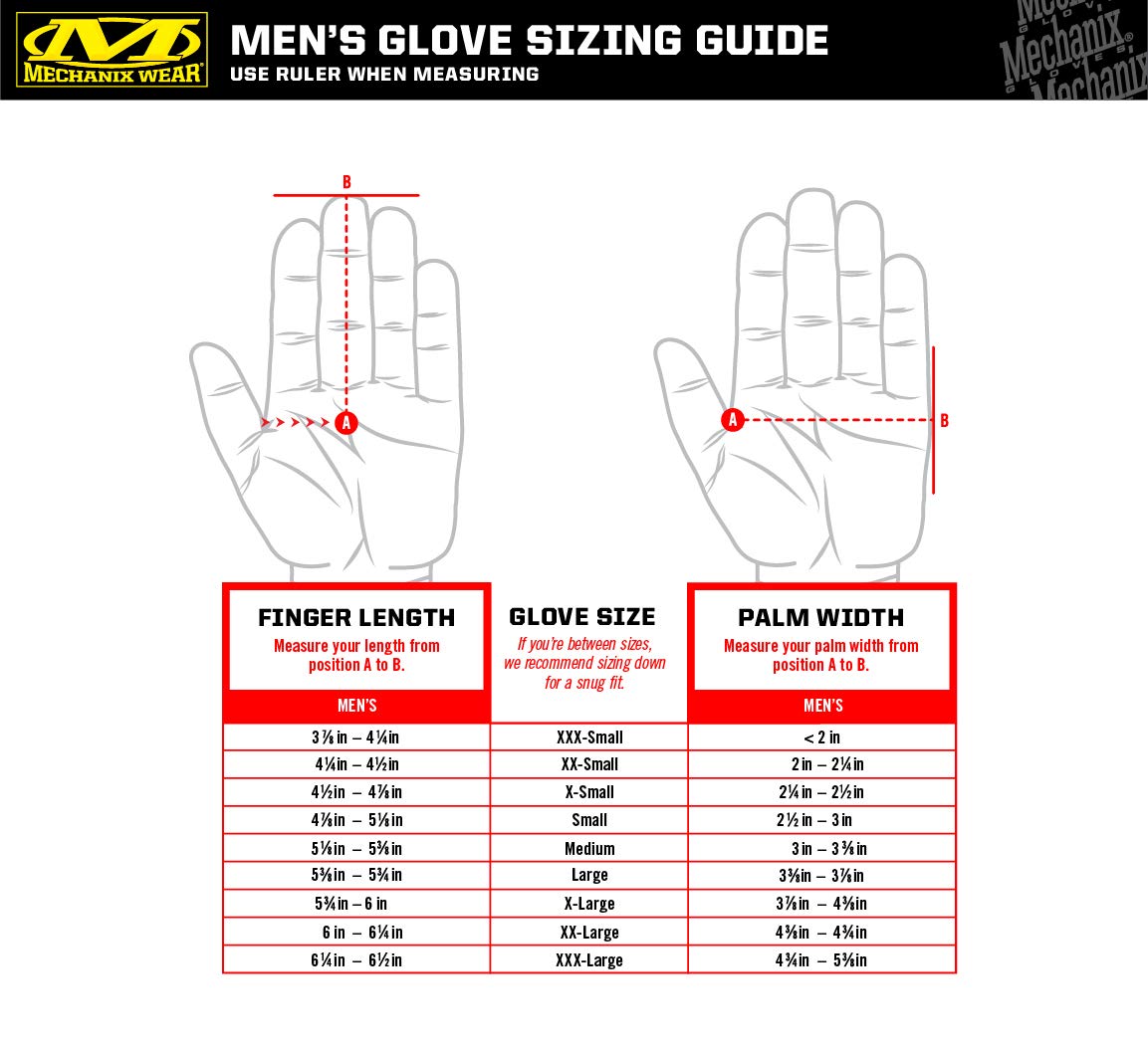 Mechanix Wear - Original Work Gloves (XX-Large, Black) - MPR Tools & Equipment