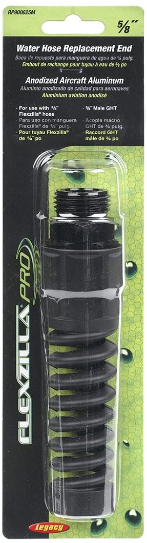 Flexzilla Pro Water Hose Reusable Fitting. Male. 5/8 in. -RP900625M. Multi - MPR Tools & Equipment