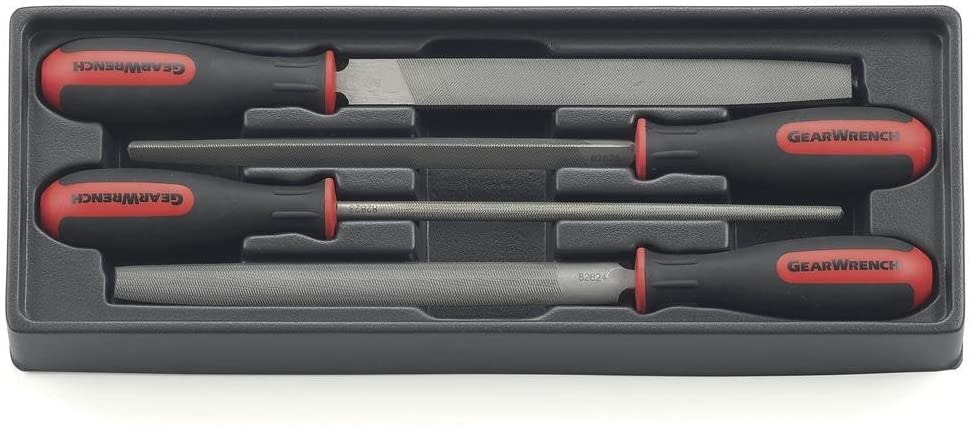 GEARWRENCH 4 Pc. 8" Bastard File Set - 82820 - MPR Tools & Equipment