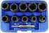 Astro Pneumatic Tool 7411 11 Piece 1/2" Drive SAE Flank Bite Damaged Fastener Impact Sockets - MPR Tools & Equipment