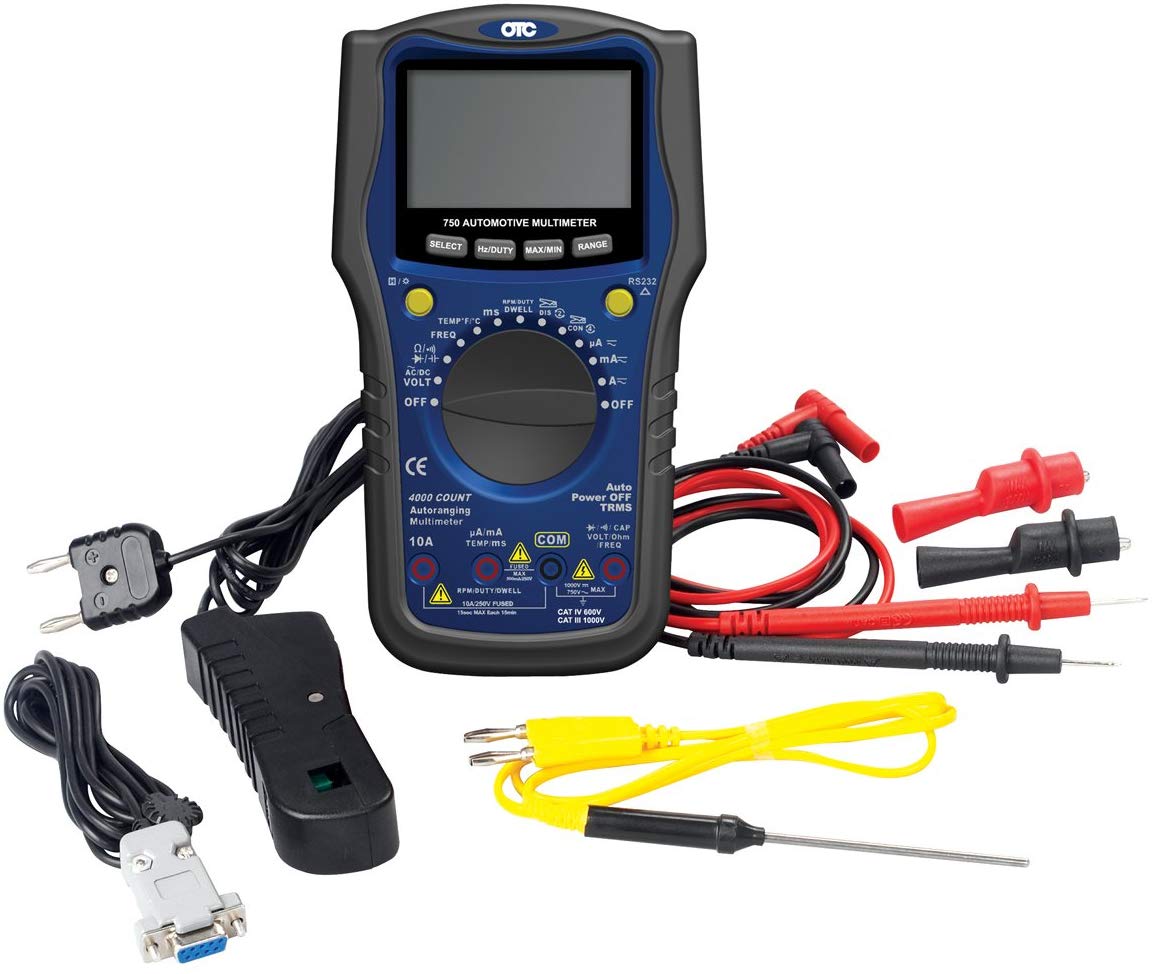 OTC 3980 750 Series Automotive Multimeter - MPR Tools & Equipment
