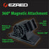 EZ Red XLM500-GR 500 Lumen Magnetic Work Light, Green - MPR Tools & Equipment
