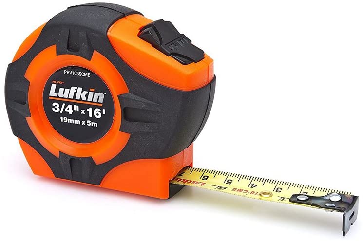Lufkin - P1000 Series Hi-Viz Orange Measuring Tapes (LUF-PHV1035CMENPT) - MPR Tools & Equipment