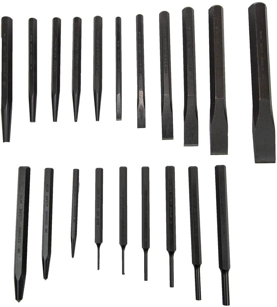 Mayhew Punch and Chisel 20-Piece Set - MPR Tools & Equipment