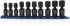 GEARWRENCH 10 Pc. 1/2" Drive 6 Point Standard X-Core Pinless Universal Impact Metric Socket Set - 84979 - MPR Tools & Equipment