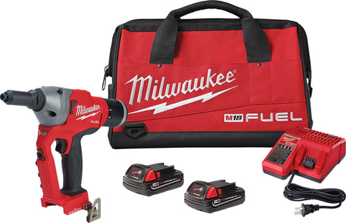 Milwaukee 2660-22CT M18 FUEL™ 1/4" Blind Rivet Tool w/ ONE-KEY™ Kit - MPR Tools & Equipment