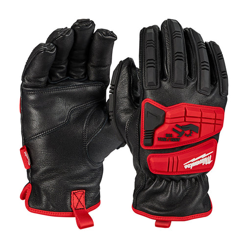 Milwaukee 48-22-8780 Impact Cut Level 5 Goatskin Leather Gloves, Small - MPR Tools & Equipment