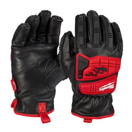 Milwaukee 48-22-8784 Impact Cut Level 5 Goatskin Leather Gloves, XX-Large - MPR Tools & Equipment