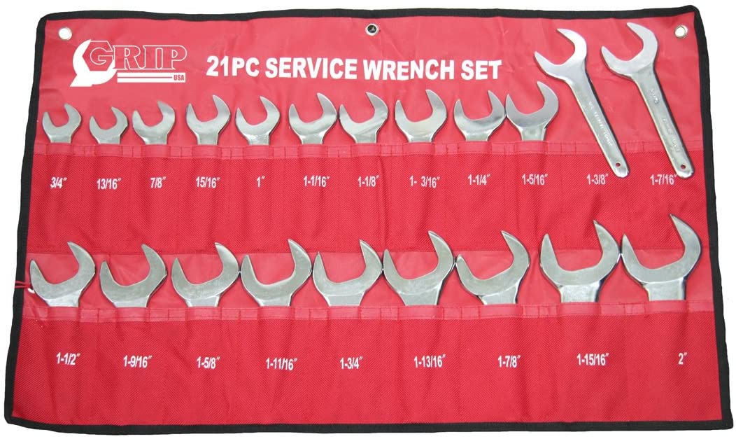 Grip 21 pc Jumbo Service Wrench Set MM - MPR Tools & Equipment