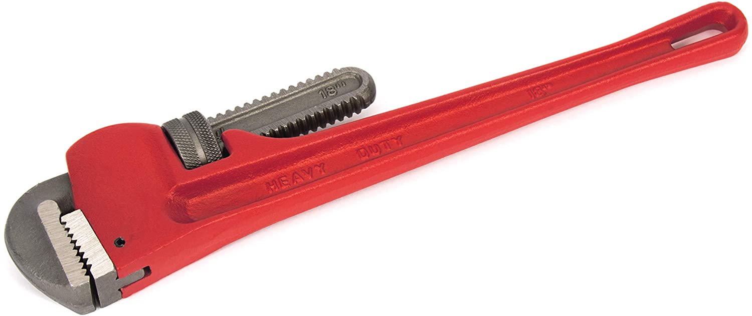Titan 21318 18-Inch Steel Pipe Wrench - MPR Tools & Equipment