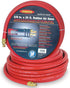 Workforce Air Hose. 1/2" x 25'. 3/8" Fittings. Rubber - MPR Tools & Equipment
