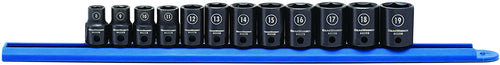 GEARWRENCH 84911N 12 Pc. 3/8" Drive 6 Point Standard Impact Metric Socket Set - MPR Tools & Equipment