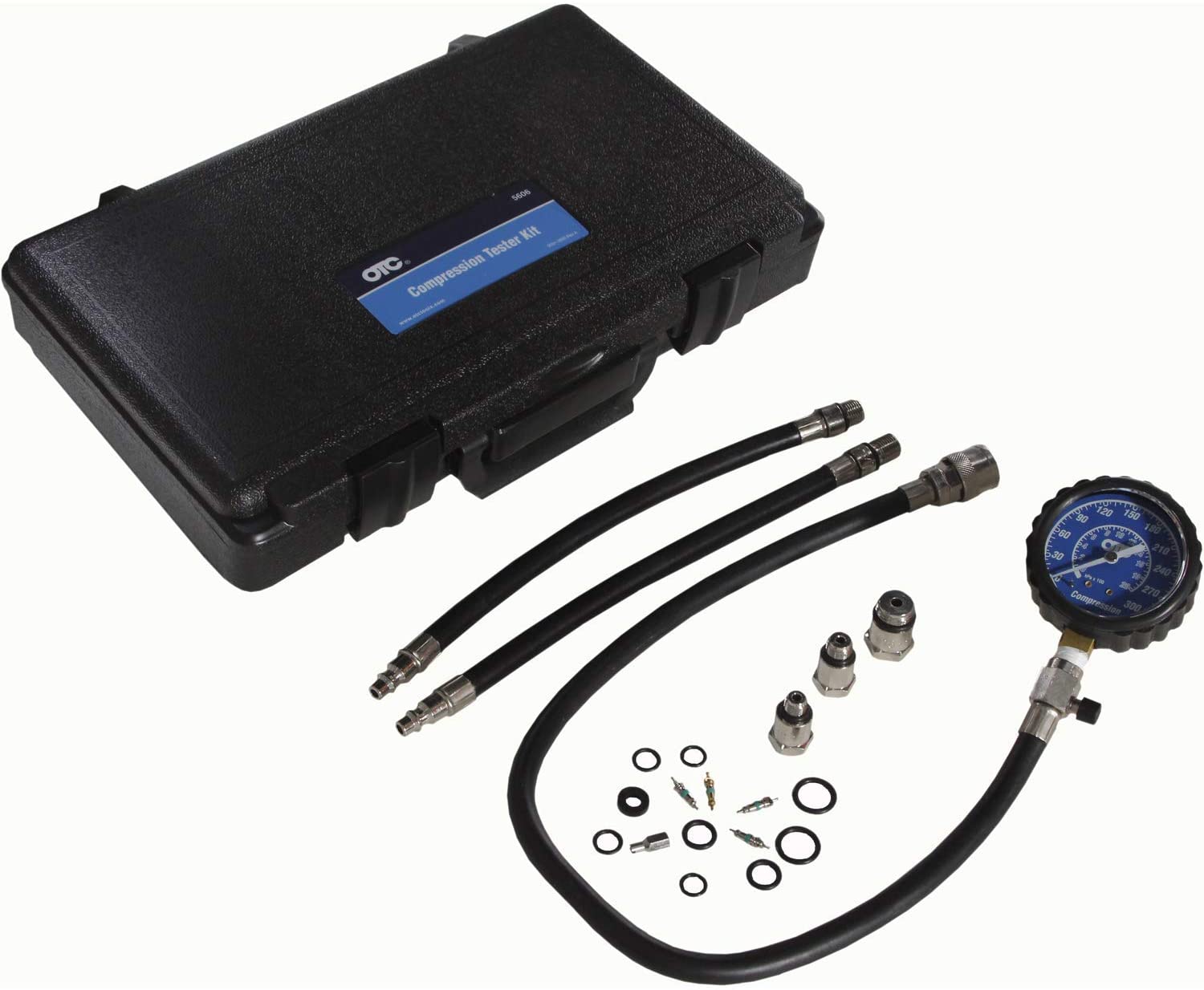 OTC 5606 Compression Tester Kit for Gasoline Engines - MPR Tools & Equipment