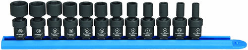 GEARWRENCH 12 Pc. 1/4" Drive 6 Point Standard Universal Impact Metric Socket Set - 84905 - MPR Tools & Equipment