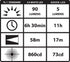 Streamlight 66418 Stylus Pro Reach Penlight with White LED. Black - MPR Tools & Equipment