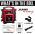 Jump-N-Carry JNC770R 1700 Peak Amp Premium 12-Volt Jump Starter - Red - MPR Tools & Equipment