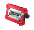 EZ RED XLM500-RD 500 lm Micro-USB Rechargeable Magnetic Logo Work Light. Black/Red - MPR Tools & Equipment