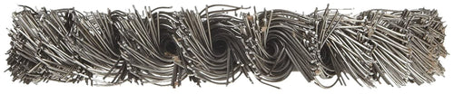 Weiler 08064 Dualife 1/2"-3/8" Arbor. 0.020" Wire Size. 4" Diameter. 1/2" Face Width. Steel Bristles Standard Twist Knot Wire Wheel Brush - MPR Tools & Equipment