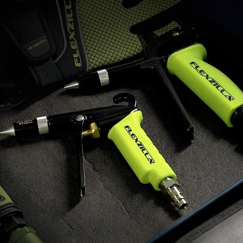 Legacy Manufacturing AG1200FZKIT Flexzilla™ X3™ 6-Piece Blow Gun Kit - MPR Tools & Equipment