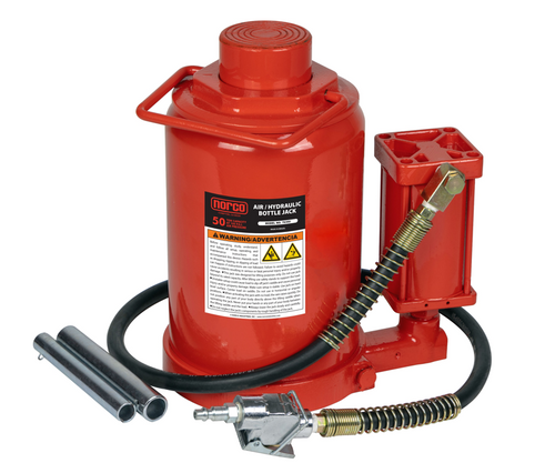 Norco 76350 50 Ton Capacity Air Operated Hydraulic Bottle Jack - MPR Tools & Equipment