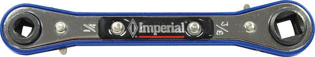 Imperial Eastman 126C Clé de valve d'accès pour compresseur économique, entraînements carrés 1/4", 3/8", 3/16" et 5/16"