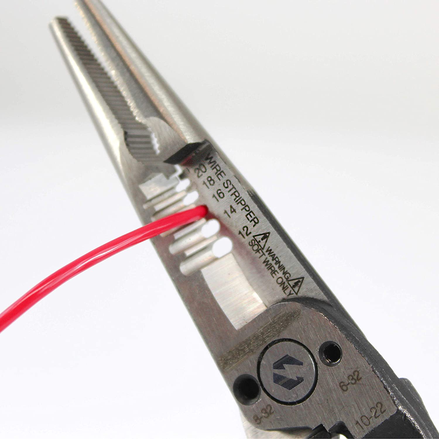 EZ RED PG5 5-in-1 Multi-Purpose Electrical/Automotive Stripper. Cutter. Crimper. Pliers. Extractor. Red - MPR Tools & Equipment