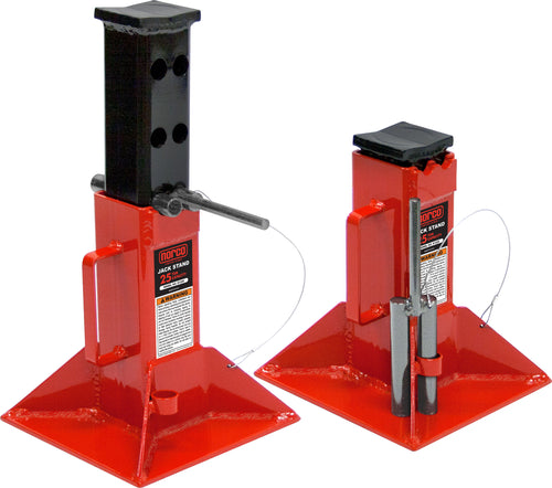 Norco 81225I 25 Ton Capacity Jack Stands (25 Tons Each Stand) - MPR Tools & Equipment