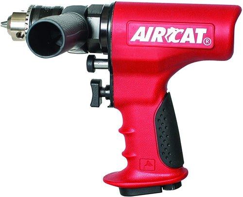 AirCat 4451 1/2" Reversible Ergonomic Drill Small Red - MPR Tools & Equipment
