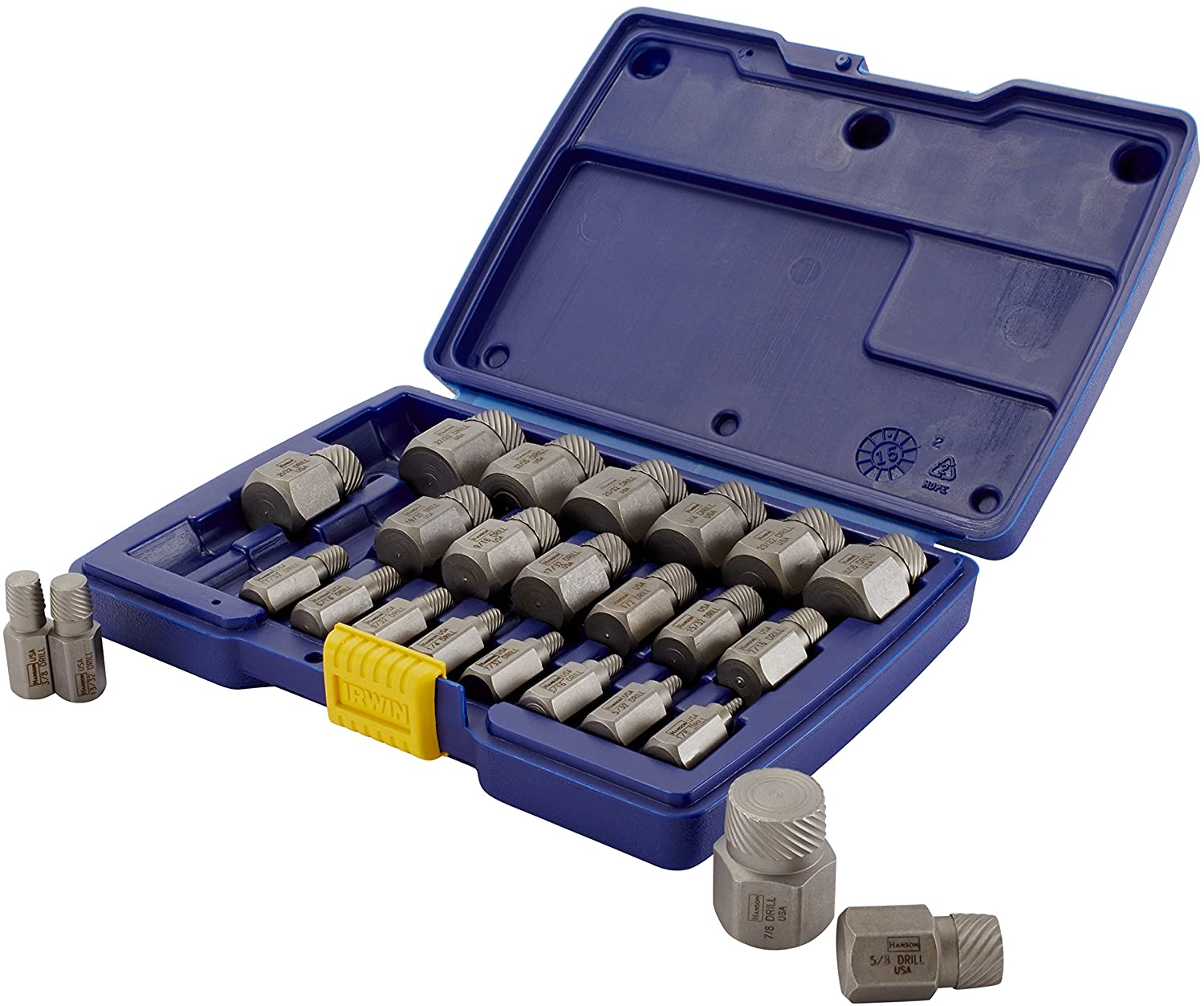 Irwin Industrial Tool 53227 Hex Head Multi-Spline Extractor Set. 25-Piece - MPR Tools & Equipment