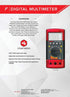 Power Probe CAT-IV Digital Multimeter (PPDMM) [Measures AC/DC Voltage. Current Resistance. Frequency. Duty Cycle. True RMS. Temperature & Capacitance] - MPR Tools & Equipment