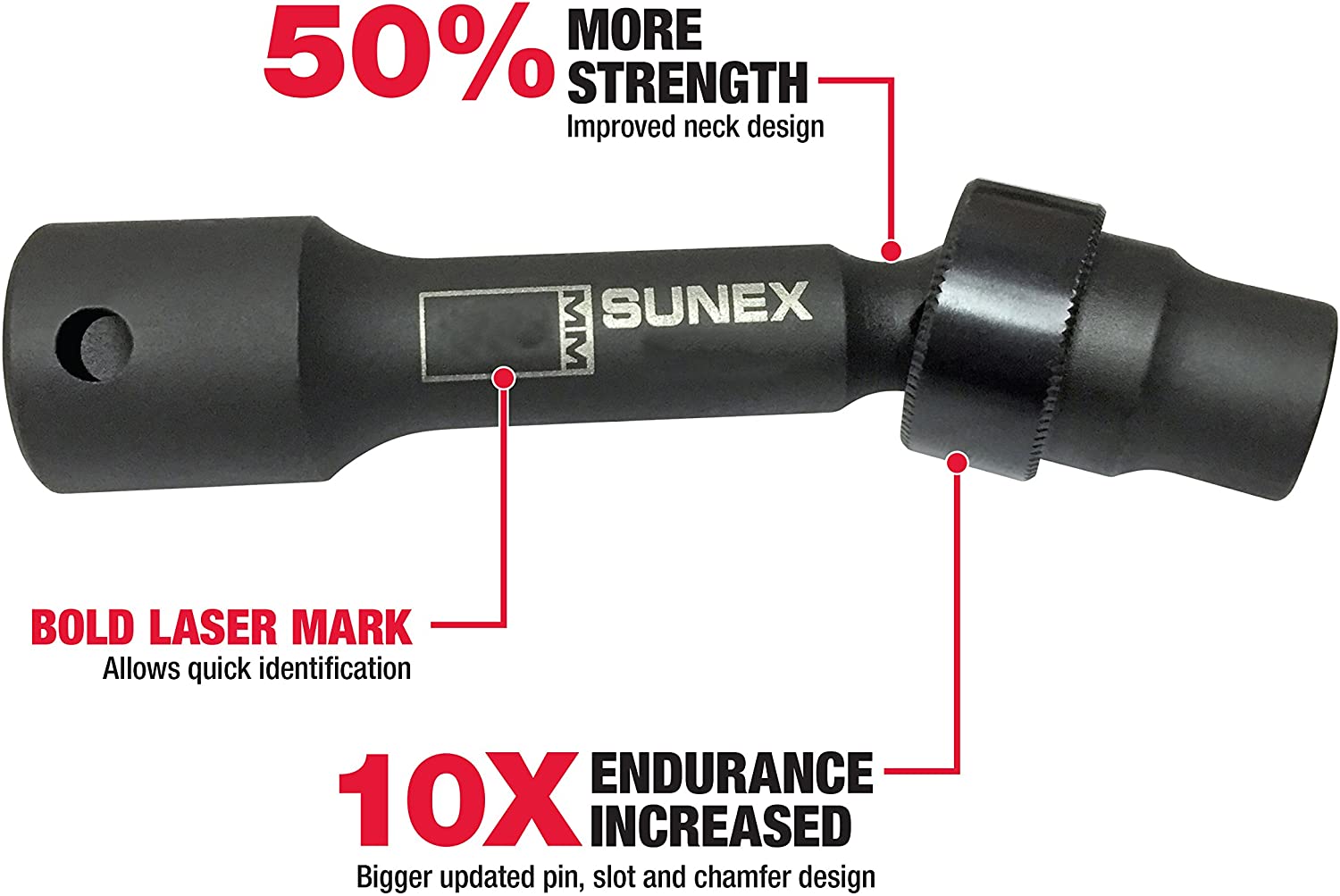 Sunex 218zudl 1/2-Inch Drive 9/16-Inch 12-Point Driveline Socket - MPR Tools & Equipment