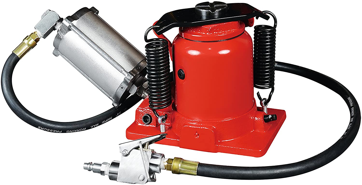 Astro Pneumatic 5304A 20 Ton Low Profile Air/Manual Bottle Jack - MPR Tools & Equipment