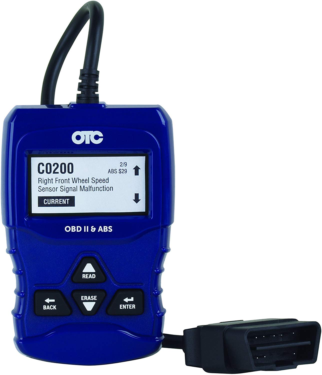 OTC Tools 3208 OBD II & ABS Scan Tool with Enhanced Engine and Transmission Codes - MPR Tools & Equipment