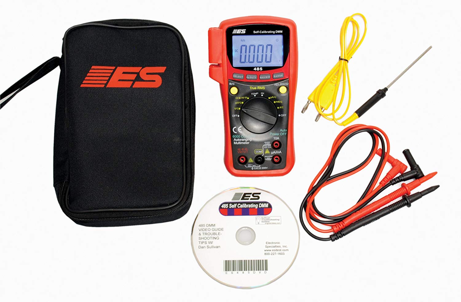 Electronic Specialties 485 Self Calibrating True RMS Digital Multimeter - MPR Tools & Equipment