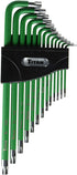 Titan Tools TIT12715 12715 Tamper Resistant Star Key Set. 13-Piece - MPR Tools & Equipment