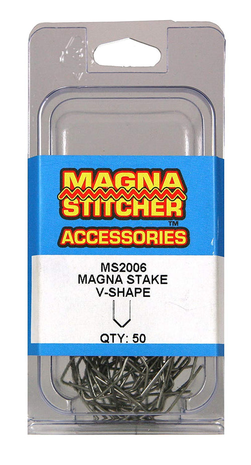 Motor Guard MS2006 V-Shape Magna Stakes. 50-Pack - MPR Tools & Equipment