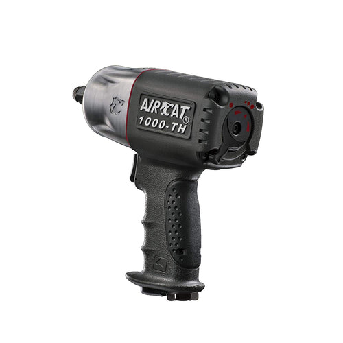 AirCat 1000-TH 1/2-Inch Composite Air Impact Wrench with Twin Hammer Mechanism - MPR Tools & Equipment