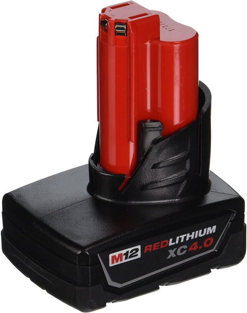 Milwaukee 48-11-2440 M12 REDLITHIUM XC 4.0 Extended Capacity Battery Pack - MPR Tools & Equipment