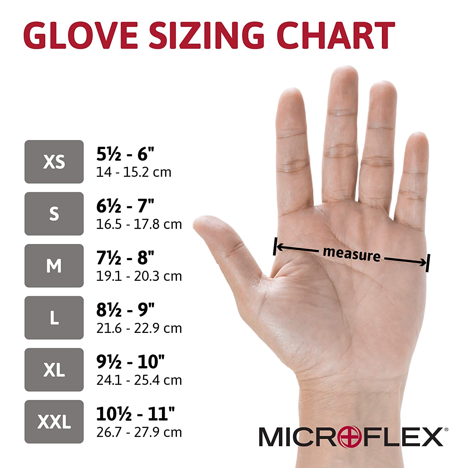 Microflex Diamond Grip MF-300 Disposable Gloves in Latex Multi-Purpose, Powder Free Glove in Natural Rubber for Exam, Cleaning or Mechanic Tasks, White, Size Medium, Box of 100 Units - MPR To