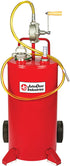 John Dow Industries  FC-25GC UL Listed 25 Gallon Steel Gas Caddy, Red - MPR Tools & Equipment