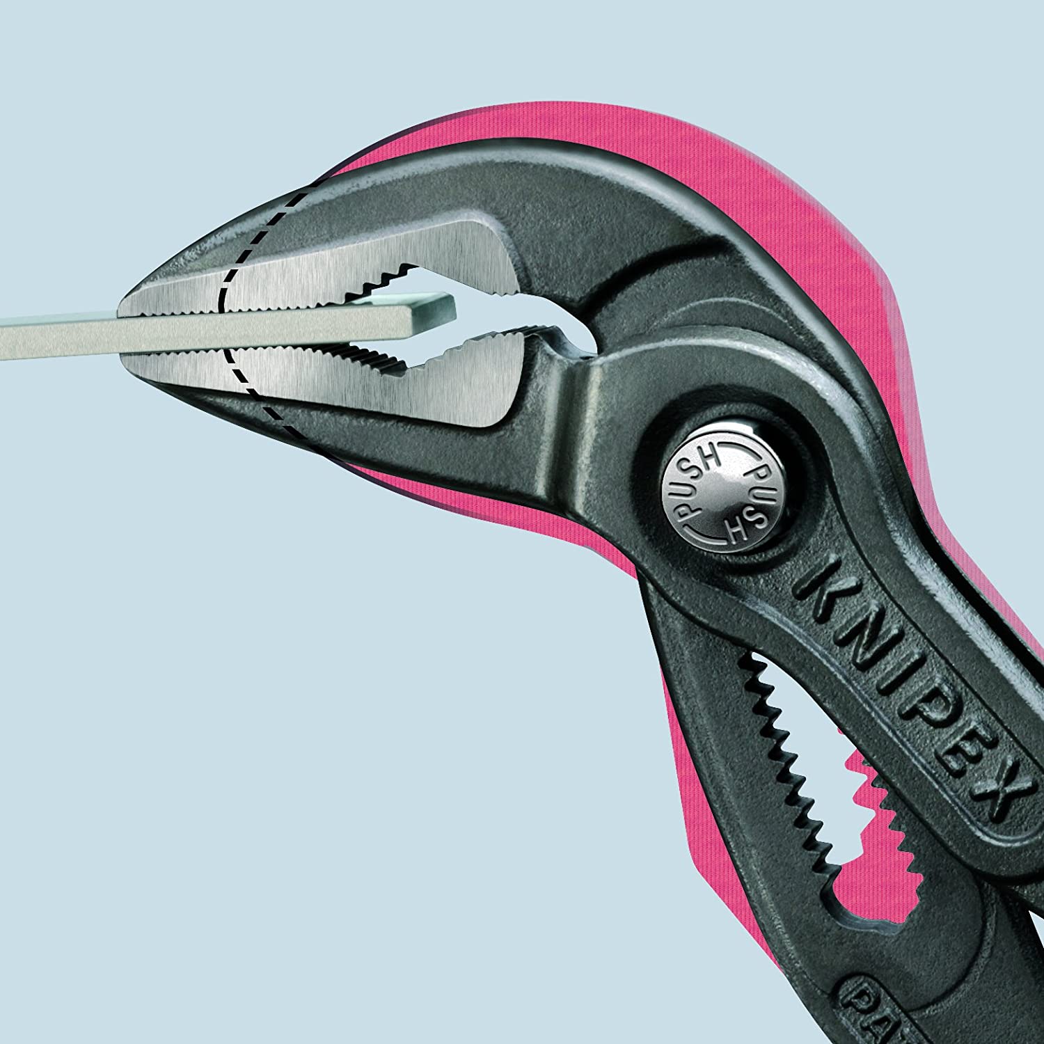 Knipex 8751250 10-Inch Cobra Extra Slim Pliers - MPR Tools & Equipment