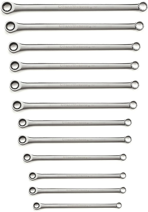 GEARWRENCH 12 Pc. 12 Point XL GearBox Double Box Ratcheting Metric Wrench Set - 85988 - MPR Tools & Equipment