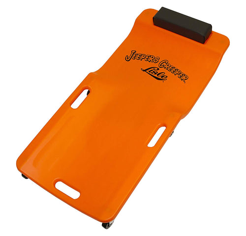 Lisle 93202 Orange Neon Low Profile Plastic Creeper - MPR Tools & Equipment