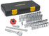 GEARWRENCH 51 Pc. 1/4" Drive 6 Point 120XP Standard & Deep SAE/Metric Mechanics Tool Set - 80300P - MPR Tools & Equipment