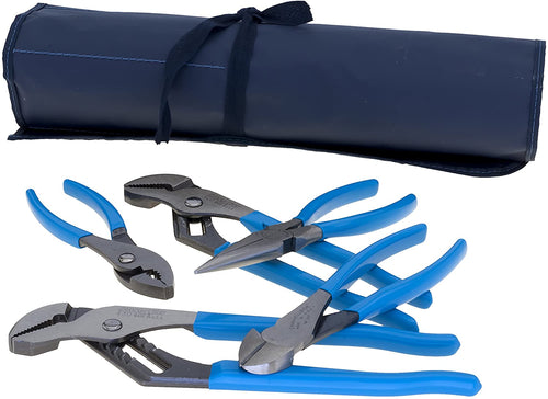 Channellock TOOL ROLL-3  5-Piece Plier Set in Handy Tool Roll - MPR Tools & Equipment