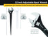 TITAN TIT216 12-Inch Adjustable Construction Spud Wrench - MPR Tools & Equipment