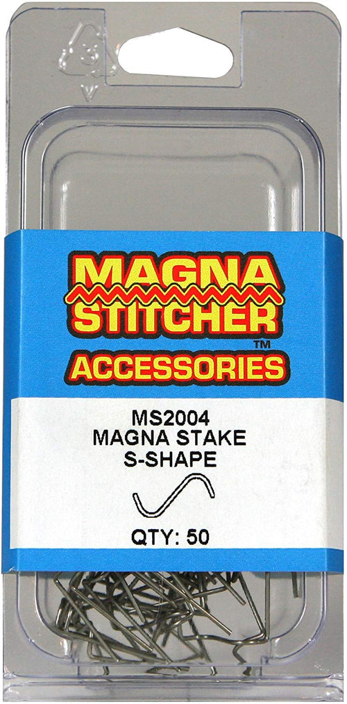 Motor Guard MS2004 S-Shape Magna-Stakes. 50-Pack - MPR Tools & Equipment
