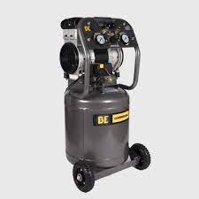 Be Power Equipment Ac210 10 Gallon Commercial Series Oil-Free Vertical Compressor, 2 Hp, Single Stage, 120 V, 14 Amps - MPR Tools & Equipment