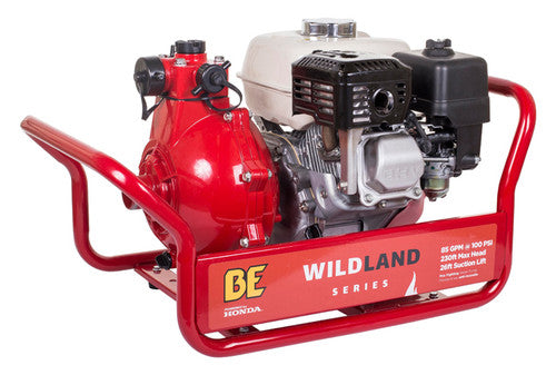 BE Power Equipment WS1565H 1.5" FIREFIGHTING WATER PUMP WITH HONDA GX200 ENGINE, 78 GPM - MPR Tools & Equipment