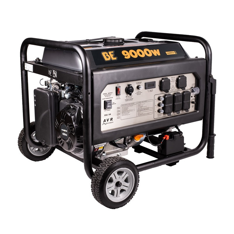 Be Power Equipment BE-9000ER 9000w, 420cc Portable Generator - MPR Tools & Equipment